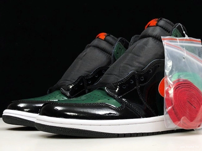 Rep Orange-Fir Jordan Black OG Air x SoleFly Team High AV3905-038 Retro 1 0520